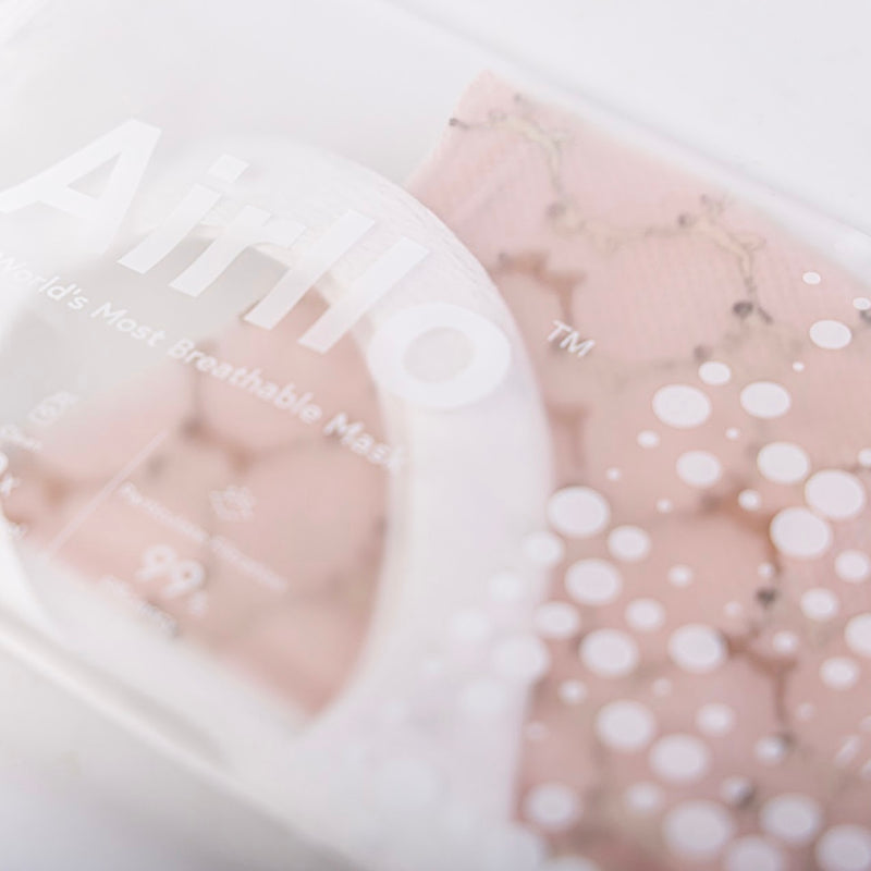 Airllo Mask - Batabasta One Love Pink (washable & reusable)