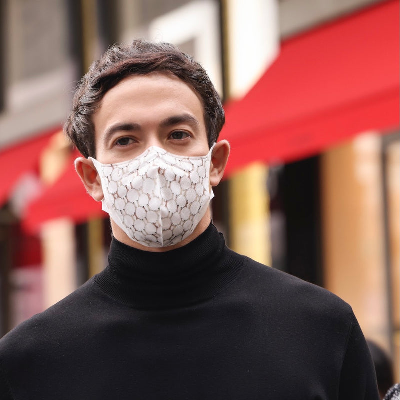 Airllo Mask - Batabasta One Love White (washable & reusable)