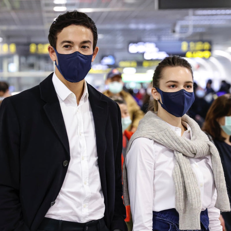 Airllo Mask - Navy Blue (washable & reusable)