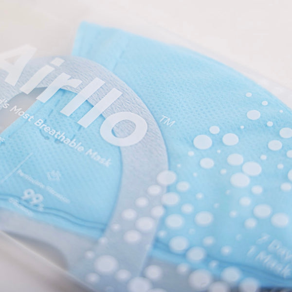Airllo Mask - Sky Blue (washable & reusable)