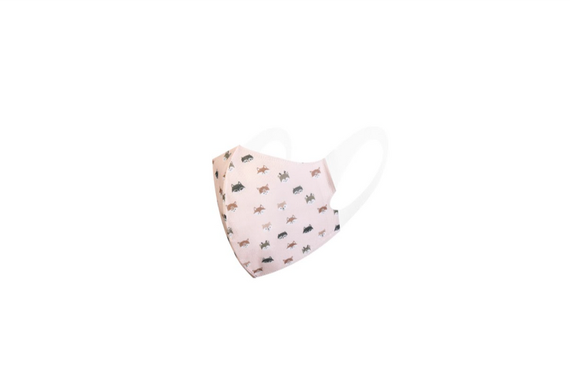 Airllo Kids Mask - Fox Pink (washable & reusable)